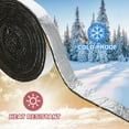 thumbnail image 6 of 3 Rolls Double Sided Tape Sound Insulation Cotton Pipe Foam Tube 2 Inch Flexible, 6 of 6