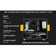 Mechanic Master C26 Small Cube Sugar Matx Chassis / Alumium / Steel / Temered Glass ITX/MATX
