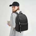 thumbnail image 2 of Mochila OMOUBOI Superbreak Casual Daypack para portátil de 14 pulgadas negra, 2 of 9