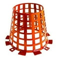 thumbnail image 2 of Plant Knight Tree Trunk Guard Protector for Garden Protection, 6 Pack (Orange), 2 of 9