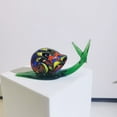 thumbnail image 2 of Handmade Glass Snail Figurine Miniature Animal Ornament for Plant Pot Terrarium or Garden Decor Display, 2 of 4