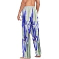 thumbnail image 5 of Blue Iris Men's Pajama Pants Lightweight Sleepwear Bottom Lounge Pants, 5 of 6