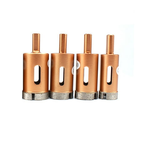 

FarDo 4Pcs 25-35mm Diamond Drill Bit Ceramic Tile Concrete Wall Marble Hole Opener