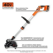 BLACK+DECKER Battery Powered 40V MAX* Electric Cordless String Trimmer (Tool Only), LST136B