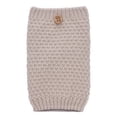 thumbnail image 2 of Womens Winter Knitted Leg Warmers - Beige, 2 of 2