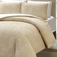 thumbnail image 4 of Better Homes & Garden Tan Chenille 3-Piece Comforter Set, Full/Queen, All Ages, 4 of 8