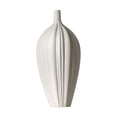 thumbnail image 3 of Jarrón de cerámica para flores, decoración de mesa, jarrón moderno, regalo de inauguración de la casa, elegante 35x16cm, 3 of 9