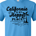 thumbnail image 4 of Inktastic California is My Happy Place with Palm Trees T-Shirt, 4 of 5