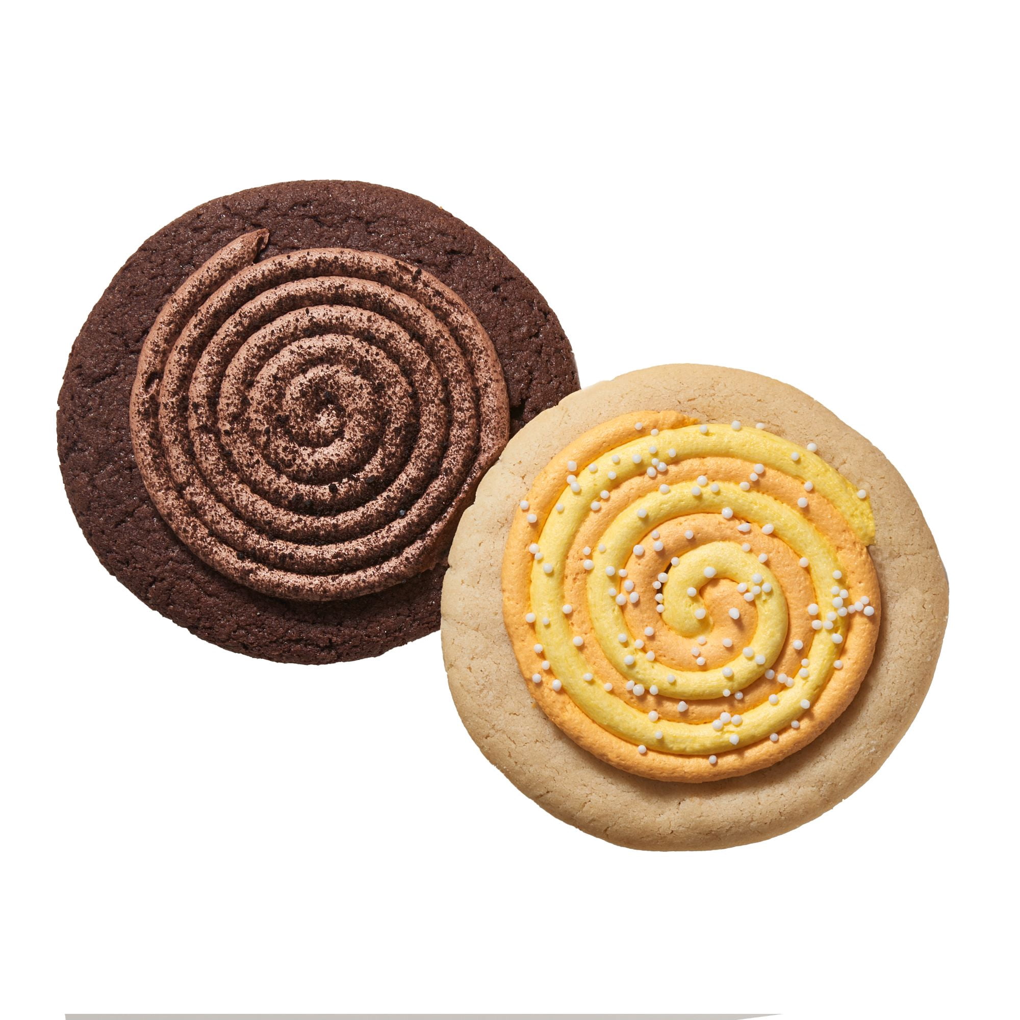 King Krumb Limited Edition Frosted Mud Pie and Candy Corn Soft Baked Bakery Cookies, Ready to Eat Gourmet Cookies with Frosting, 11 oz, 2 Count