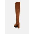thumbnail image 3 of Maple Faux Suede Long Boots, 3 of 11