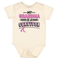 thumbnail image 3 of Inktastic My Grandma is a Survivor Breast Cancer Awareness Boys or Girls Baby Bodysuit, 3 of 5