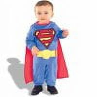 DC Comics Superman Comfy Costume for Babie by Rubies, Boys 6-12 months