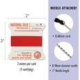 thumbnail image 4 of Griffin Silk Beading Cord & Needle Sz 4 Red, 4 of 7