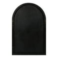 thumbnail image 5 of Kate and Laurel Audubon Farmhouse Wall Mirror, 24 x 36, Black, Modern Arched Mirror for Wall, 5 of 8