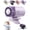 Purple, variant on Car Clip On Air Conditioner Fan with LED Display – 360° Rotation, Portable Mini Cooling System, USB Rechargeable, 199 Speeds, 16℃ Semi-Cooling (2000mAh)