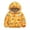 Yellow, variant on KYAIGUO Unisex Puffer down Jacket for Boys Girls,Winter Coat Comfortable Warm Fleece Lined Jacket Outerwear Coat