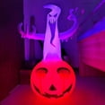 thumbnail image 4 of Calabaza inflable de Halloween Aleko con luz, fantasma inflable de Halloween con luz, accesorios de decoración para exteriores Invencibles (1 unidad), 4 of 4