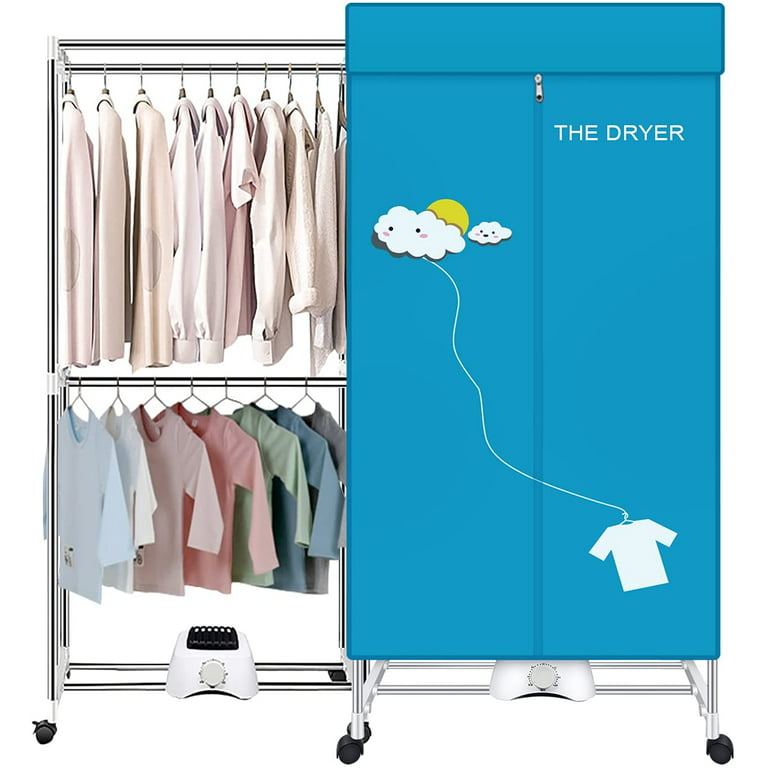 Electric Clothes Airer Dryer Rack heated drying rack for clothes heated  drying rack Household folding portable electric heating drying rack  constant