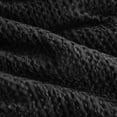 thumbnail image 5 of Sweet Home Collection Waffle Weave Polyester Microfiber Comforter Set Black Queen, 5 of 5