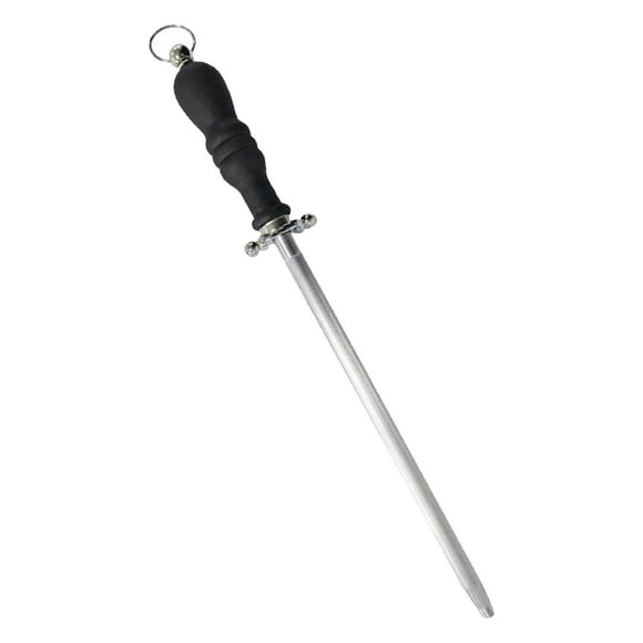 Varilla afiladora de cuchillos Jadeshay negra 10 pulgadas