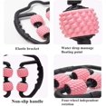 thumbnail image 3 of Rodillo de masaje manual de espuma, masajeador de tejido profundo anticelulítico de 360 grados para los músculos de las piernas, 4 ruedas, terapia de tejido profundo y muscular, 3 of 3