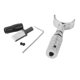 thumbnail image 5 of Conjunto de Herramienta de Cuchillo de Cocina de Acero Giratoria de Cuero Sunnimix, 5 of 8