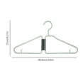 thumbnail image 3 of Harpi Clothing Racks for Hanging Clothes, Foldable Hanger Plastic Folding Storage Hanger Home Storage Rack 3PC, 3 of 6