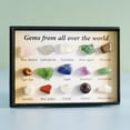 thumbnail image 4 of Set of 15 Healing Crystal Natural Gemstone Reiki Chakra Stone Kits -... X5G8, 4 of 9