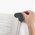 thumbnail image 4 of Corner Page Marker Winjeto, Book Lover Reading Accessory Leather Heart Bookmark Corner Protector For Novel Enthusiasts Bibliophile Gifts, 4 of 4