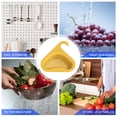 thumbnail image 4 of Swancesta de drenaje Triangular para sopa escurridor con escurridor para sopa Likrtyny herramientas de cocina estante de drenaje para comida, 4 of 7