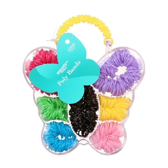 Liguitas de cabello Equate multicolor 1000 unidades