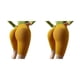 thumbnail image 4 of Pantalones cortos de poliéster Minnieouse Gimnasio en casa Correr Jogging Cintura alta Amarillo SG, 4 of 6
