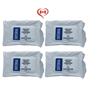 200 count-Alcohol Hand Wipes by Soteria 50/Pack: Alcohol hand Wipes x 4 PACKS