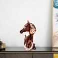 thumbnail image 3 of Estatua Clásica , Escultura de Resina, Figurita Artística de Animal, Adorno para Sala de , Decoración para hogar, Coleccionable Cabeza de caballo Fernando Caballo estatuilla escultura, 3 of 8