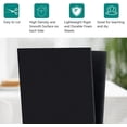 thumbnail image 4 of PVC Foam Board Polyethylene PE Board for Sand Table Presentaions Art Projects Rectangle Black 250x200x3mm, 4 of 9