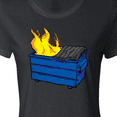 thumbnail image 4 of Inktastic Dumpster Fire Women's T-Shirt, 4 of 5