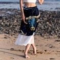 thumbnail image 6 of Constellation Stylish Chiffon Summer Beach Dresses with Polyester Straps for Women | Summer Dress, 6 of 6