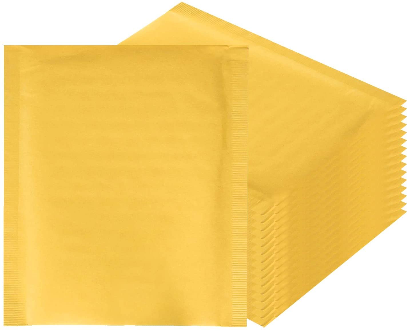 Amiff Kraft Bubble Mailers 8.5 x 11 Padded Envelopes 8 1/2 x 11. Pack of 20 Kraft Paper Cushion