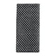 thumbnail image 2 of Toalla exfoliante, accesorios de baño, toalla de ducha, toalla de baño larga, toalla corporal Cuadrícula negra, 2 of 9