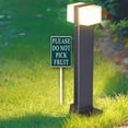 thumbnail image 4 of Yjiankangz Please Do Not Pick Fruit Yard Sign with Stake Outdoor Aluminum Sign Outdoor Yard Decorations Patio Outdoor Decor 8x12 inches, 4 of 7