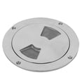 thumbnail image 4 of Plaque de Pont, Plaque de Couverture de 5 Po en Acier Inoxydable Trappe d'Inspection de Plate-Forme de Plate-Forme Atteindre Plus, 4 of 8