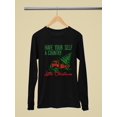 thumbnail image 3 of Country Little Christmas Holiday Women's Long Sleeve, 3 of 4