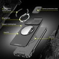 thumbnail image 6 of Allytechgroup for MOTO G pure Case, Military Grade Shockproof Bumper Rugged Rotating Stand Ring Holder Anti-Scratch Magnetic Cover Compatible with Car Mount Case, Black, 6 of 10