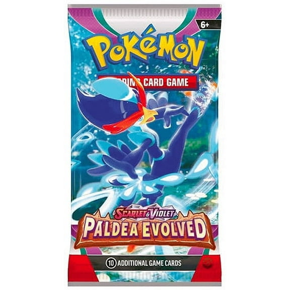 Pokemon Cards - Scarlet & Violet Paldea Evolved - BOOSTER PACK (10 Cards)