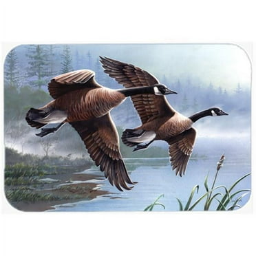 Geese On The Wing Glass Cutting Board- Large