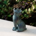 thumbnail image 4 of Figuritas de Gato de Resina Ehuebsd Esculturas Artesanales para Jardín Interior y Exterior, 4 of 9