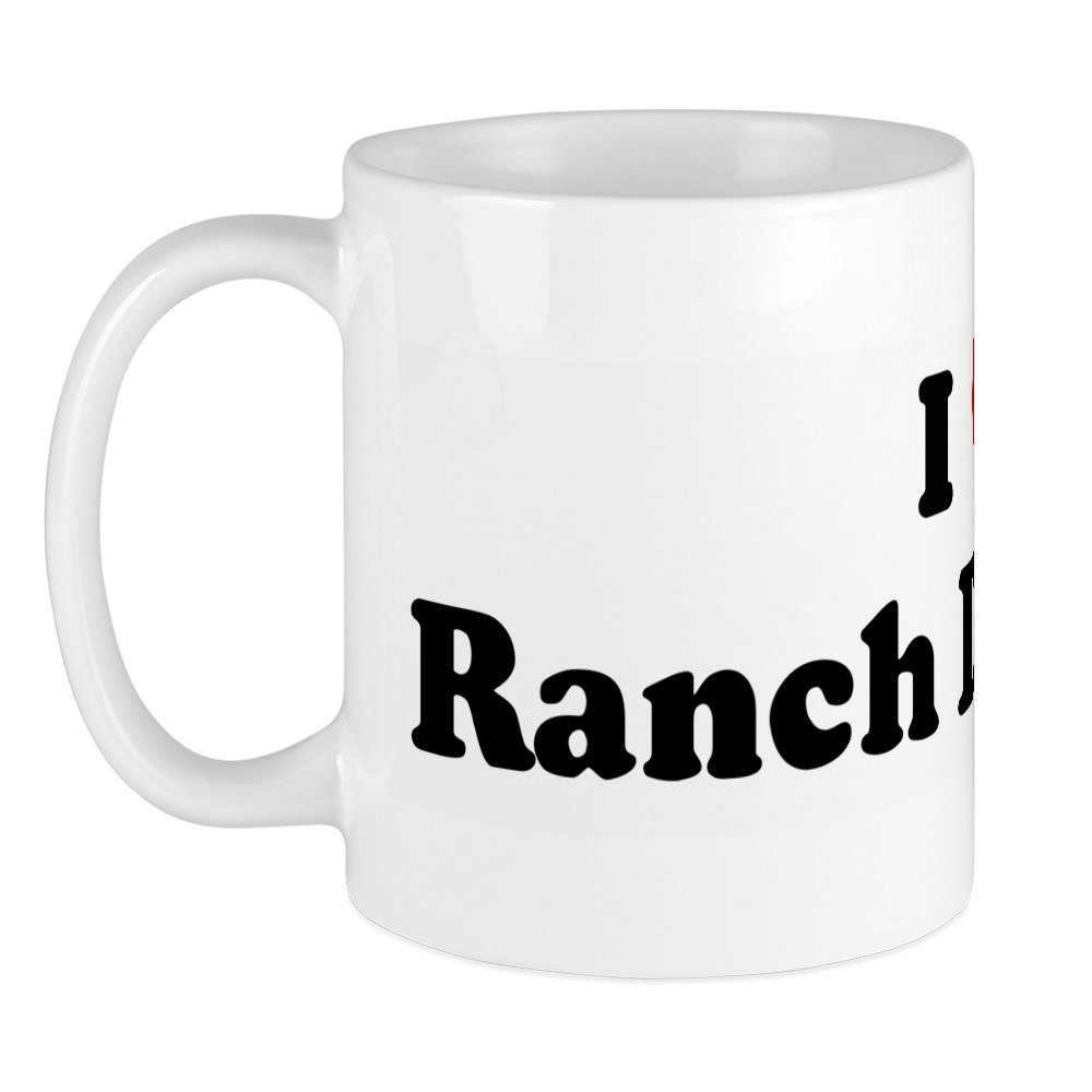 CafePress I Love Ranch Dressing Mug Unique Coffee Mug, Coffee Cup