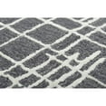 thumbnail image 3 of Alora Decor Classic 8'9" x 11'9" Geometric Charcoal/Black Hand Tufted Area Rug, 3 of 4