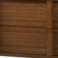 thumbnail image 5 of Modern Walnut Nightstand with Two Integrated Drawers, 5 of 5
