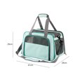 thumbnail image 4 of Bolso para Suministros para Gatos Btafrte Transpirable Azul Cielo, 4 of 9